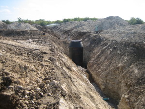 Matador Phase II - Backfilling Sewer Main & Manhole